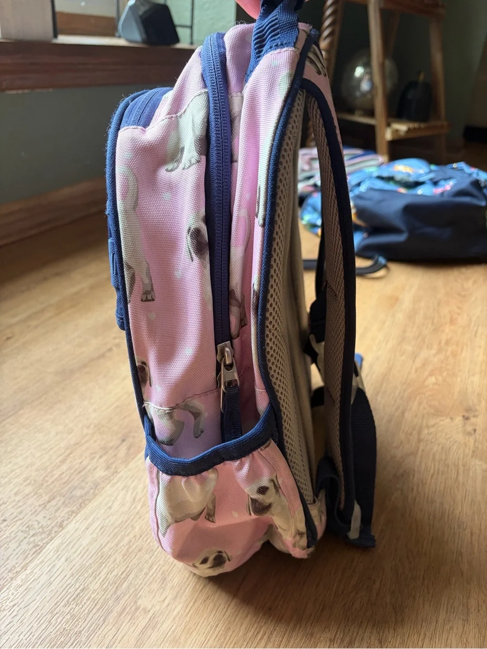 Pottery Barn Kids Pink Puppy Dog Backpack Small Preschool Toddler Book Bag